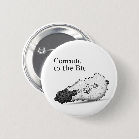 De Bit Button (Voorkant /achterkant)