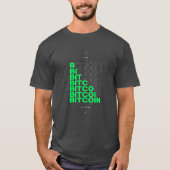 De Bitcoin is hier T-shirt (Voorkant)