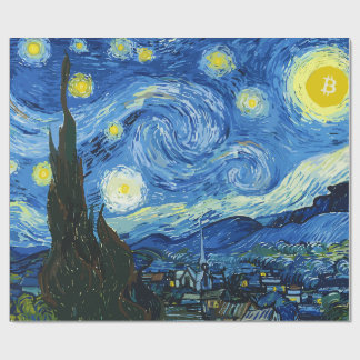 De bitcoinnacht cadeaupapier