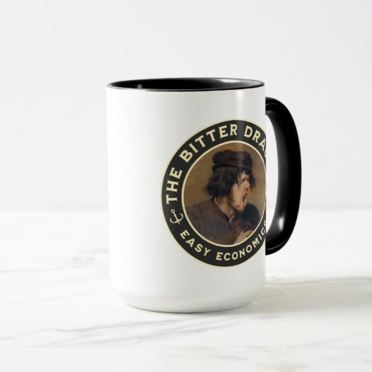 De bittere concept merch mok (Voorkant rechts)