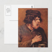 'De bittere tocht' Briefkaart (Voorkant / Achterkant)