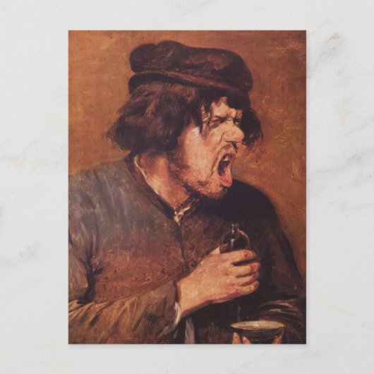 'De bittere tocht' Briefkaart (Voorkant)