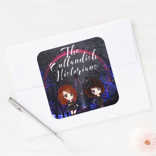 De bizarre historici Stickers (Envelop)