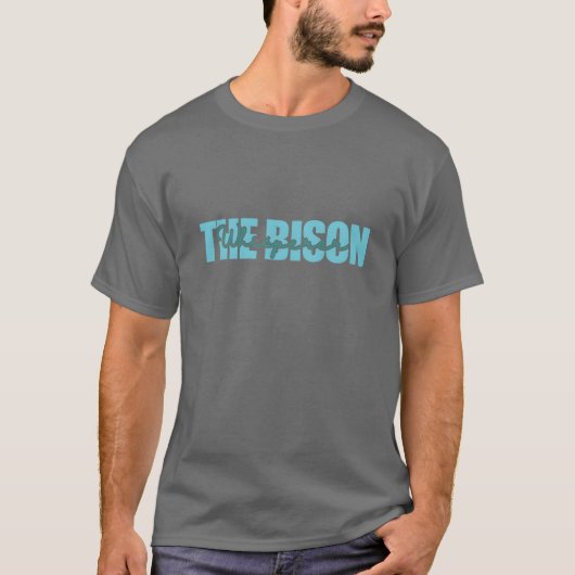 De Bizonfluisteraar dierlijk grappig T-shirt (Voorkant)