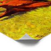 De bizonjacht Frederic Remington 1890  Poster (Hoek)