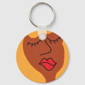 de bla bla dame sleutelhanger (Voorkant)