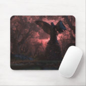 De Black Angel Mousepad Muismat (Met muis)