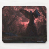 De Black Angel Mousepad Muismat (Voorkant)