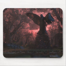 De Black Angel Mousepad Muismat