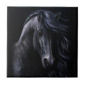 De Black Art Tile Tegeltje (Voorkant)