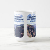 De Black Canyon van het Gunnison National Park Koffiemok (Center)