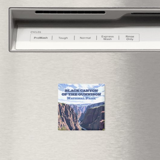 De Black Canyon van het Gunnison National Park Magneet (Insitu (Vaatwasser))