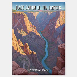 De Black Canyon van het Gunnison National Park Magneet