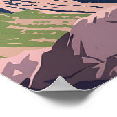 De Black Canyon van het Gunnison National Park Poster (Hoek)