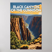 De Black Canyon van het Gunnison National Park Poster (Voorkant)