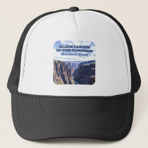 De Black Canyon van het Gunnison National Park Trucker Pet