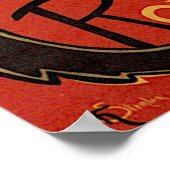 De Black Cat Tour - Art Nouveau Poster (Hoek)