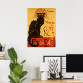 De Black Cat Tour - Art Nouveau Poster (Thuiskantoor)