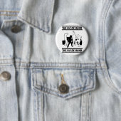 De Black Hand Cutouts Ronde Button 5,7 Cm (In situ)