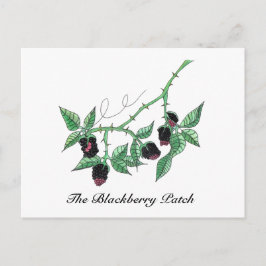 De BlackBerry Patch...Briefkaart Briefkaart