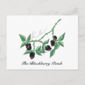 De BlackBerry Patch...Briefkaart Briefkaart (Voorkant)