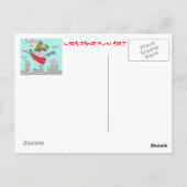 De Blackjack-spelers Briefkaart (Achterkant)