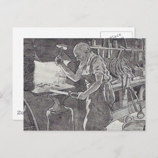 De Blacksmith Briefkaart (Voorkant / Achterkant)