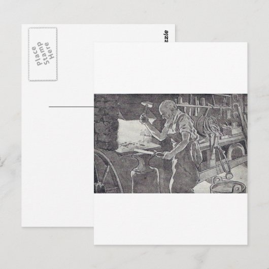 De Blacksmith Briefkaart (Voorkant / Achterkant)