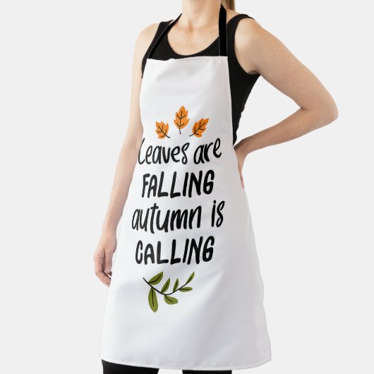 De bladeren vallen, de herfst roept schort (Insitu)