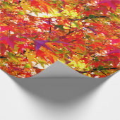 De bladeren van de Herfst Cadeaupapier (Hoek)