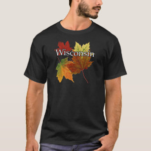 DE BLADEREN VAN DE HERFST IN WISCONSIN T-SHIRT