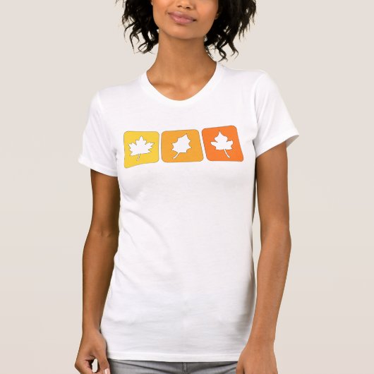De bladeren van de Herfst T-shirt (Voorkant)