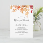 De bladeren van de val Wit met Richtingen Rehearsa Kaart (Staand voorkant)