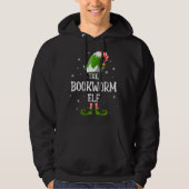 De bladwijzer Elf familie komt met Kerstmis overee Hoodie (Voorkant)