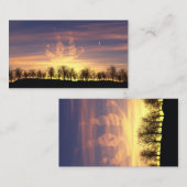 De Bladwijzer van het Night Sky-gebouw Visitekaartje (Voorkant / Achterkant)