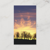 De Bladwijzer van het Night Sky-gebouw Visitekaartje (Achterkant)