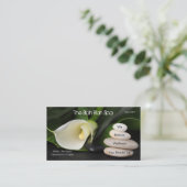 De Blah Blah Spa - (geen echte ruimte) Visitekaartje (Staand voorkant)