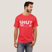 DE BLANK OMHOOG T-SHIRT (Voorkant volledig)