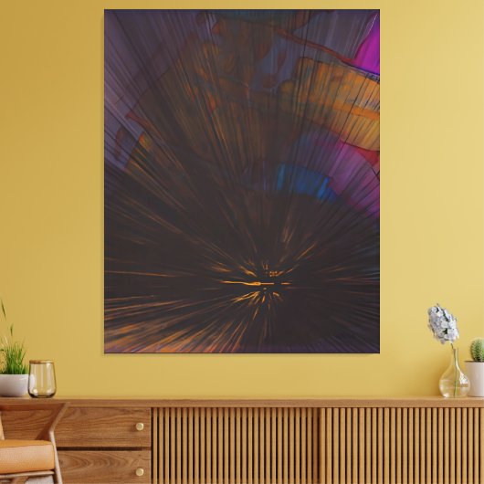 De Blast Canvas Afdruk (Insitu (Woonkamer))