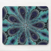 De blauw Mousepad Muismat (Voorkant)