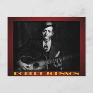 De blauw van Robert Johnson Postcard Briefkaart
