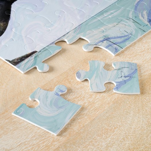 De blauwdruk legpuzzel (Zijkant)