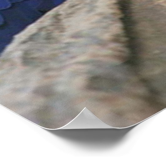 De blauwdruk poster (Hoek)