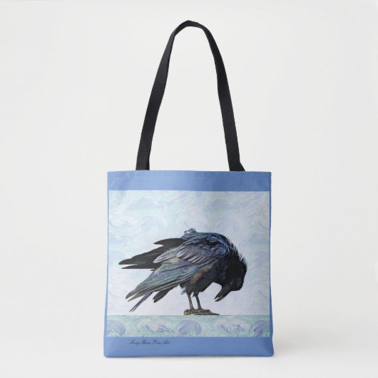 De blauwdruk tote bag (Voorkant)