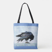 De blauwdruk tote bag (Achterkant)