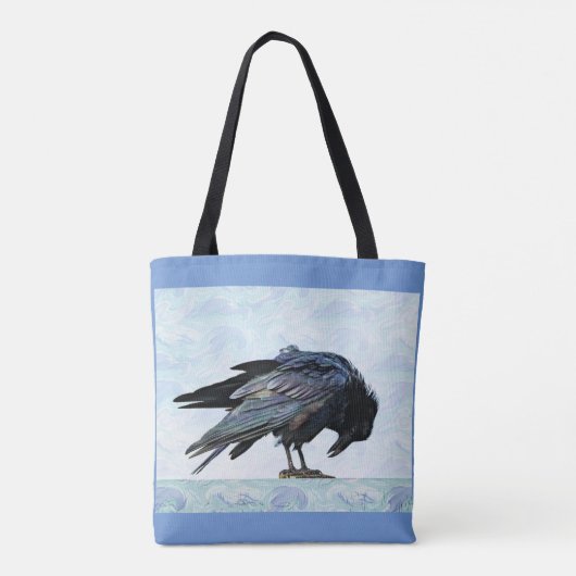 De blauwdruk tote bag (Achterkant)