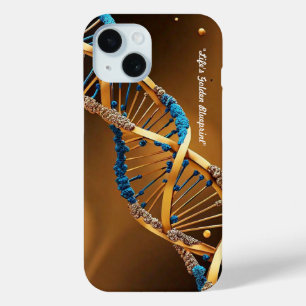 De blauwdruk van het leven iPhone 15 case