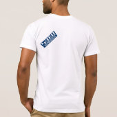 De blauwdrukken t-shirt (Achterkant)