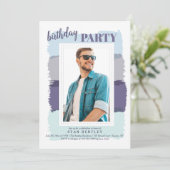 De Blauwe Aanbieding van de Partij van de Partij v Kaart (Staand voorkant)