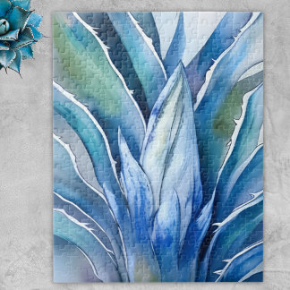 De blauwe Agave Legpuzzel
